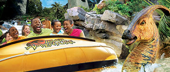 Universal Orlando Jurassic Park Raft Ride